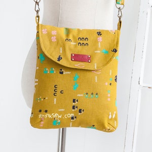 Mathilda Tablet Bag PDF Sewing Pattern