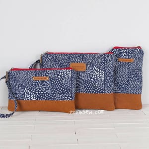 Katrina Pouches (3 Sizes)  PDF Sewing Pattern