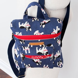 Tori Backpack PDF Sewing Pattern(2 Sizes) (#1231)