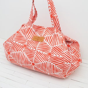 Betty Bag PDF Sewing Pattern - 2 sizes, tote bag, hobo bag