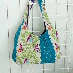 Jasmine Bag PDF Sewing Pattern, Hobo Bag, Easy Sewing Pattern - Etsy