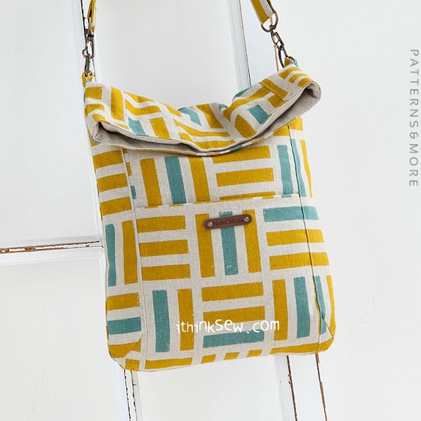 Louise Fold Over Tablet Bag PDF Sewing Pattern