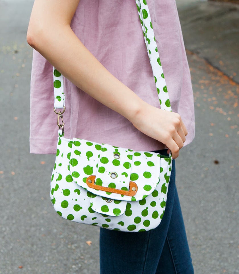 Kellie Zippered Divider Pocket Bag 2 Size PDF Sewing Pattern | Etsy