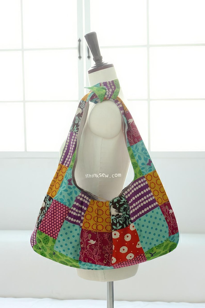 Stella Bag PDF Sewing Pattern, Hobo Bag, Easy Sewing Pattern - Etsy
