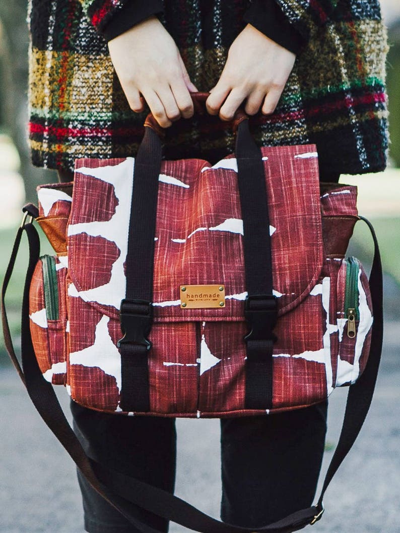 Reese Camera Bag & Insert Bag PDF Sewing Pattern with FREE Camera Strap pattern image 6