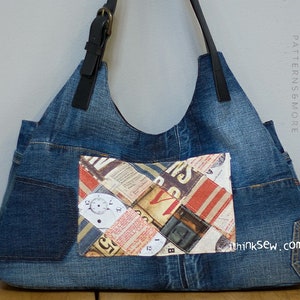 Melissa Quilted Bag PDF Sewing Pattern Reform Bag Hobo Bag - Etsy