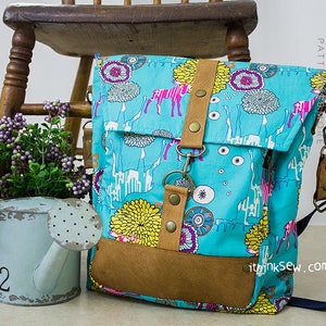 Frankie Musette Bag PDF Sewing Pattern