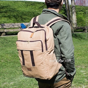 Demi Big Backpack PDF Schnittmuster , Reisetasche, Wanderrucksack