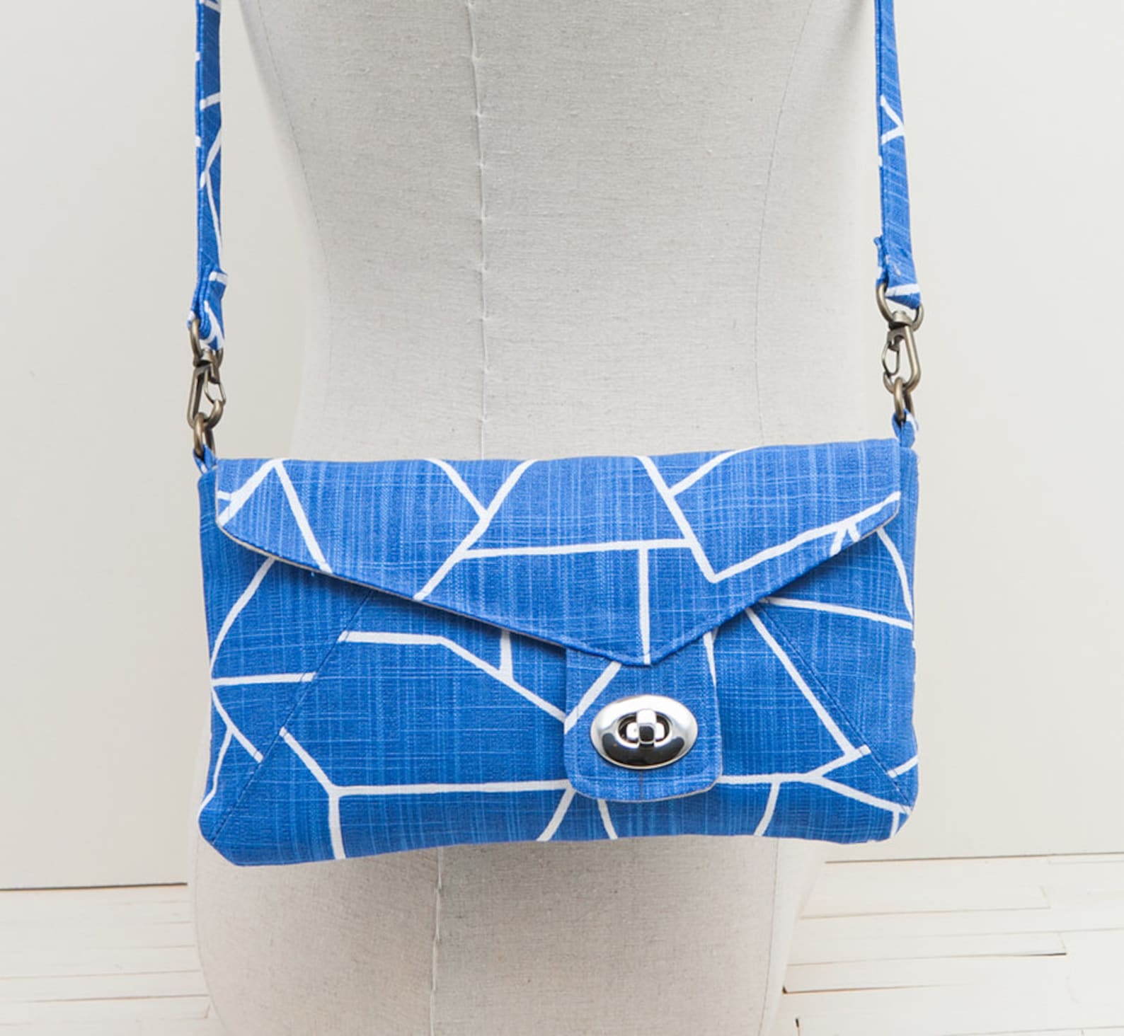 Polly Clutch Bag 2 Sizes PDF Sewing Pattern Etsy