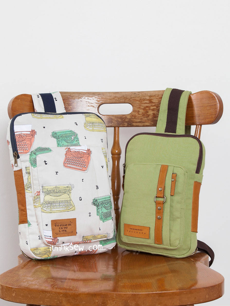 Kenzie Cross Body Sling Bag (macbook Size) PDF Sewing Pattern (#1268 ...