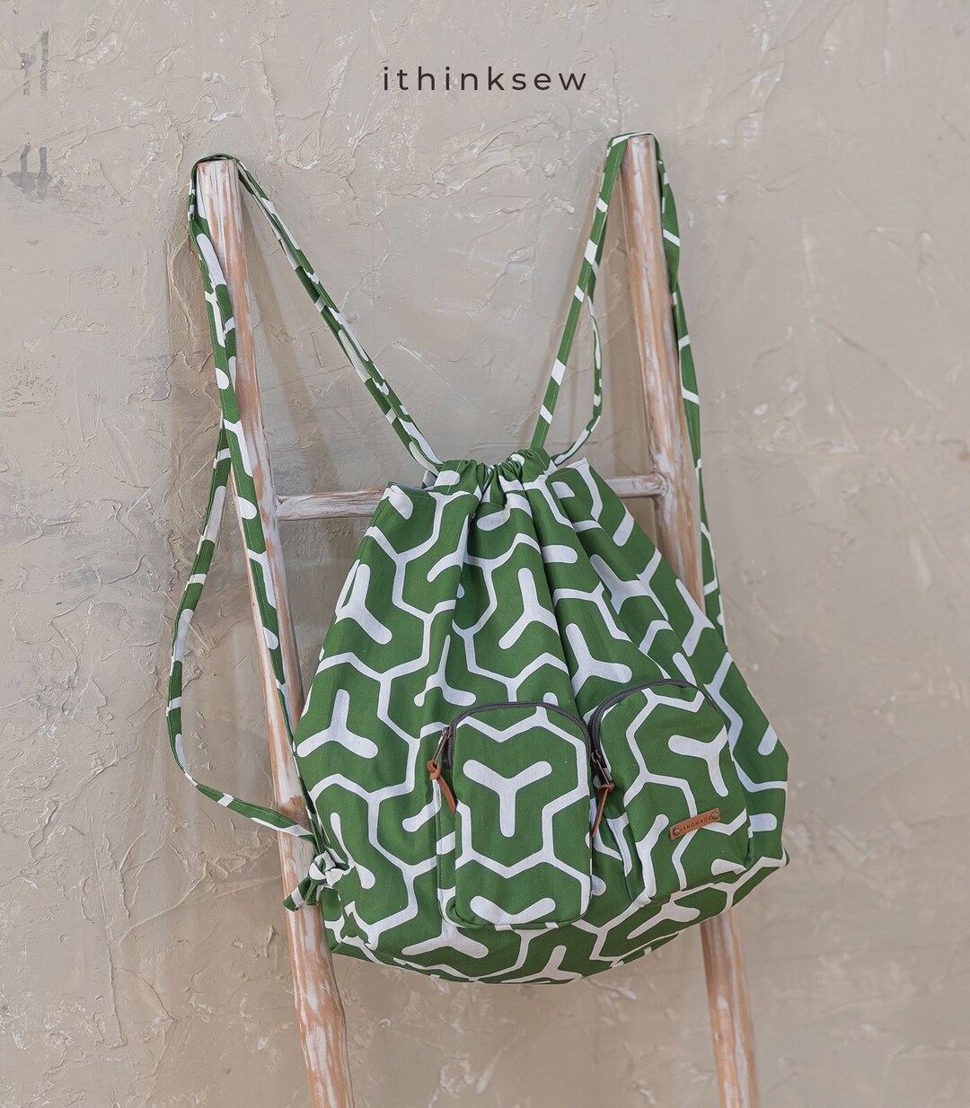 Darryl Drawstring Backpack PDF Sewing Pattern, Easy Sewing Pattern - Etsy