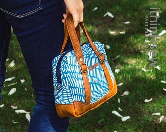 Juno Cross Bag PDF Sewing Pattern, small boston bag,