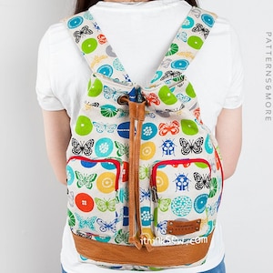 Loren Bucket Backpack PDF Sewing Pattern