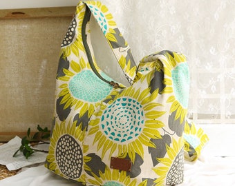 Ginnifer Bag PDF Sewing Pattern, hobo bag pattern