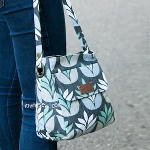 Ollie バッグ PDF 縫製パターン、ヴィンテージ バッグ
