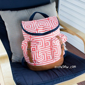 Donna Backpack PDF Sewing Pattern image 2