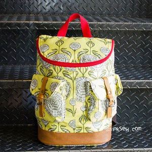 Donna Backpack PDF Sewing Pattern image 7
