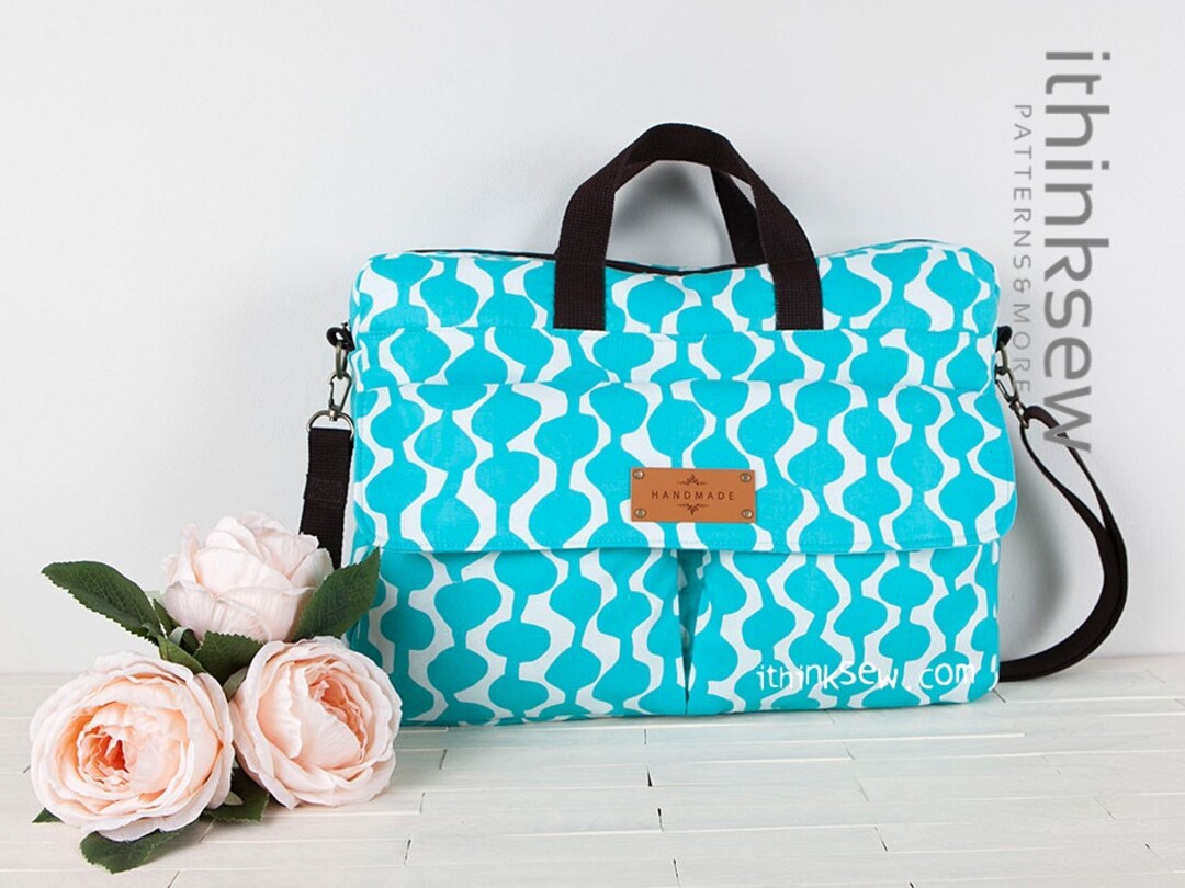 Lisette Laptop Bag PDF Sewing Pattern - Etsy