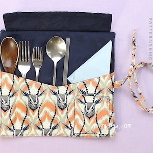 Gilbert Utensil Case PDF Sewing Pattern & Video tutorial