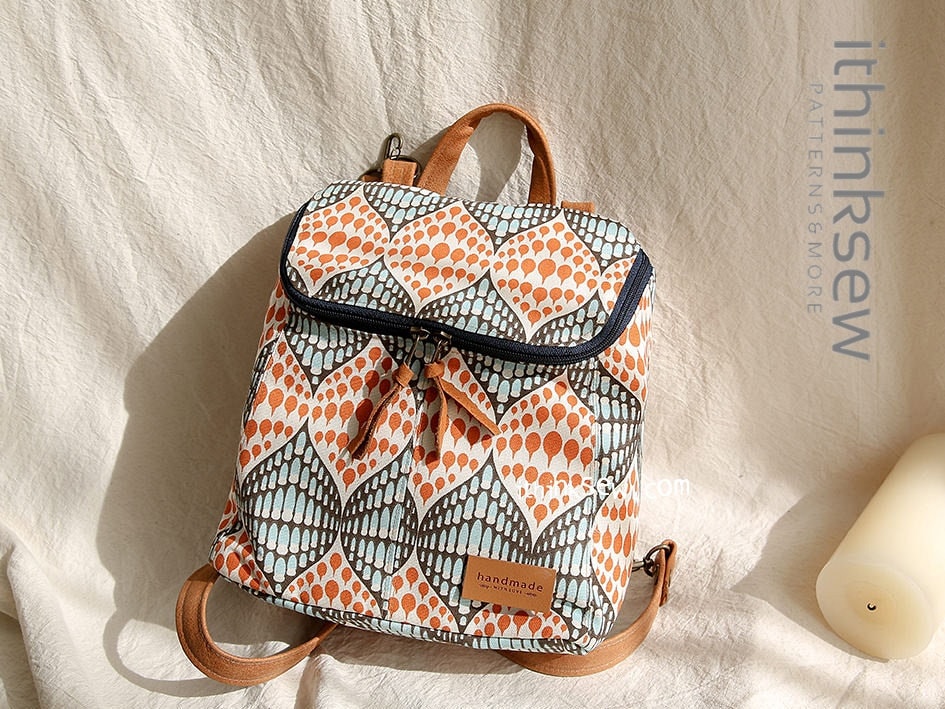 iThinksew - Patterns and More - Magali Mini Backpack / Cross Bag PDF Pattern