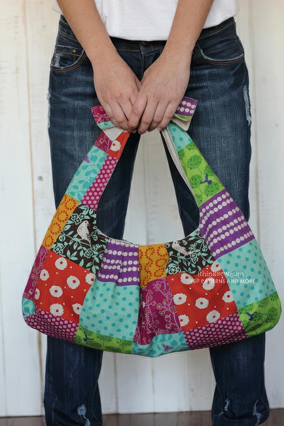 Stella Bag PDF Sewing Pattern, Hobo Bag, Easy Sewing Pattern - Etsy
