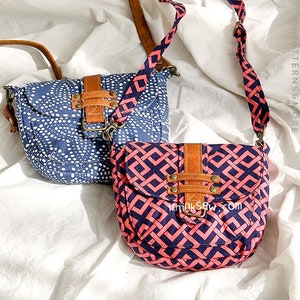 Padrão de costura em PDF para bolsa de bolso com cartão Irene Secured