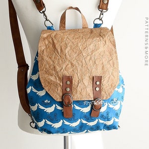 Petra Backpack PDF Sewing Pattern