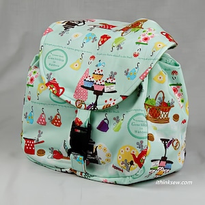 Edan Toddler Backpack PDF Sewing Pattern, children bag