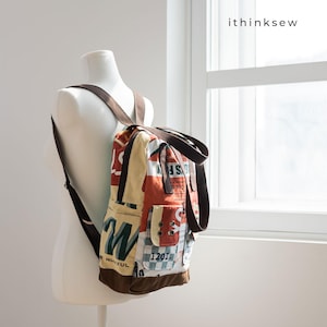 33% Off - Mavis Convertible Backpack PDF Sewing Pattern, convertible bag