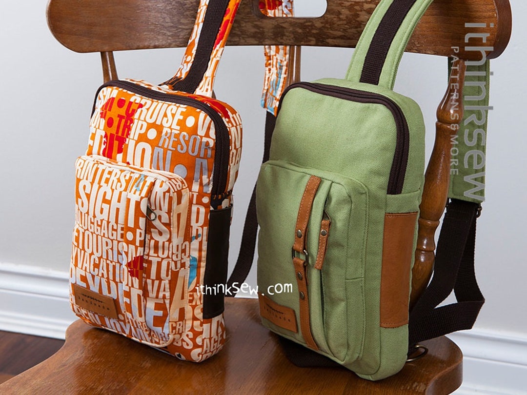 Kenzie Cross Body Sling Bag PDF Sewing Pattern Tablet Bag Sports
