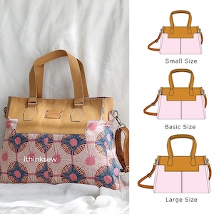 3 Sizes - Rania Cross Bag PDF Sewing Pattern