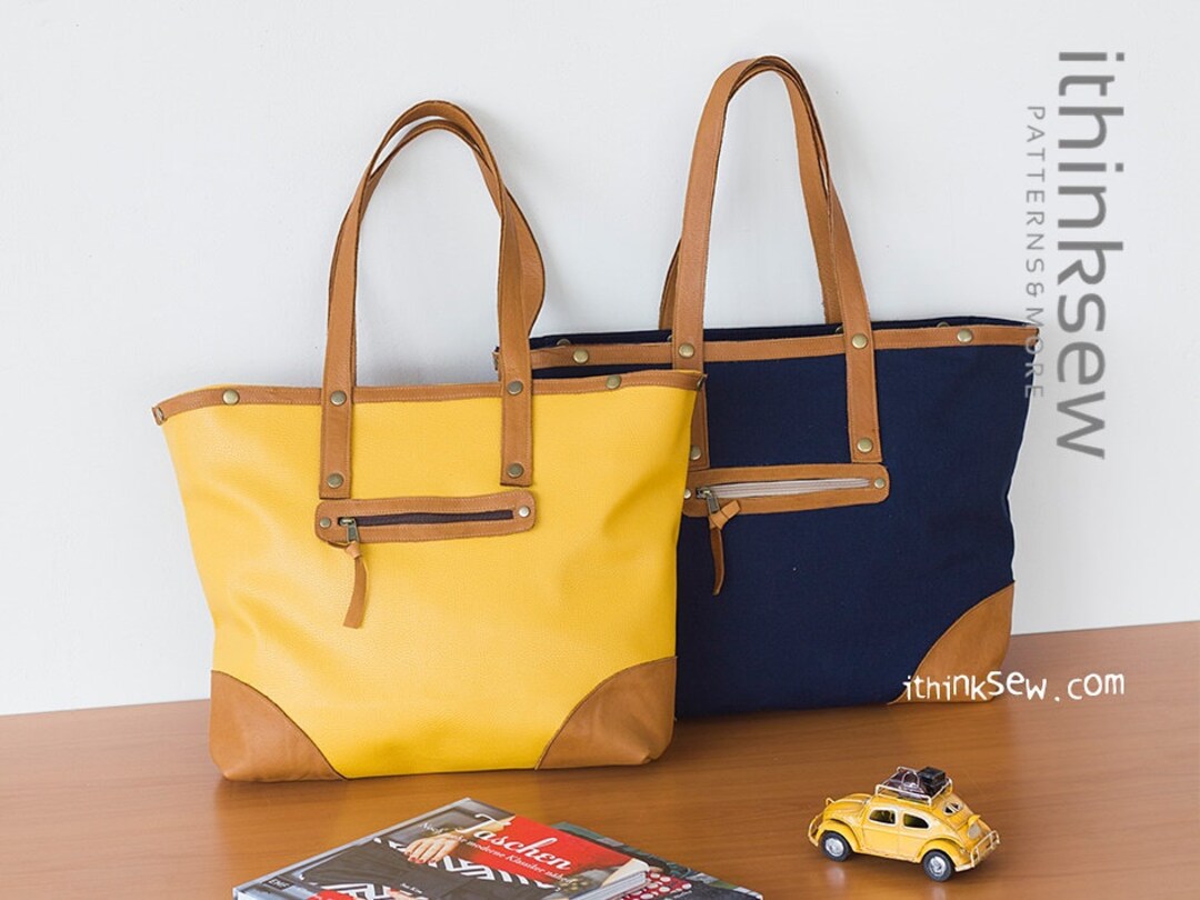 Eloise Tote Bag PDF Sewing Pattern - Etsy