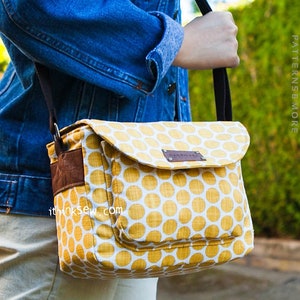 Jerilyn Small Camera Bag PDF Sewing Pattern with FREE Camera Strap pattern