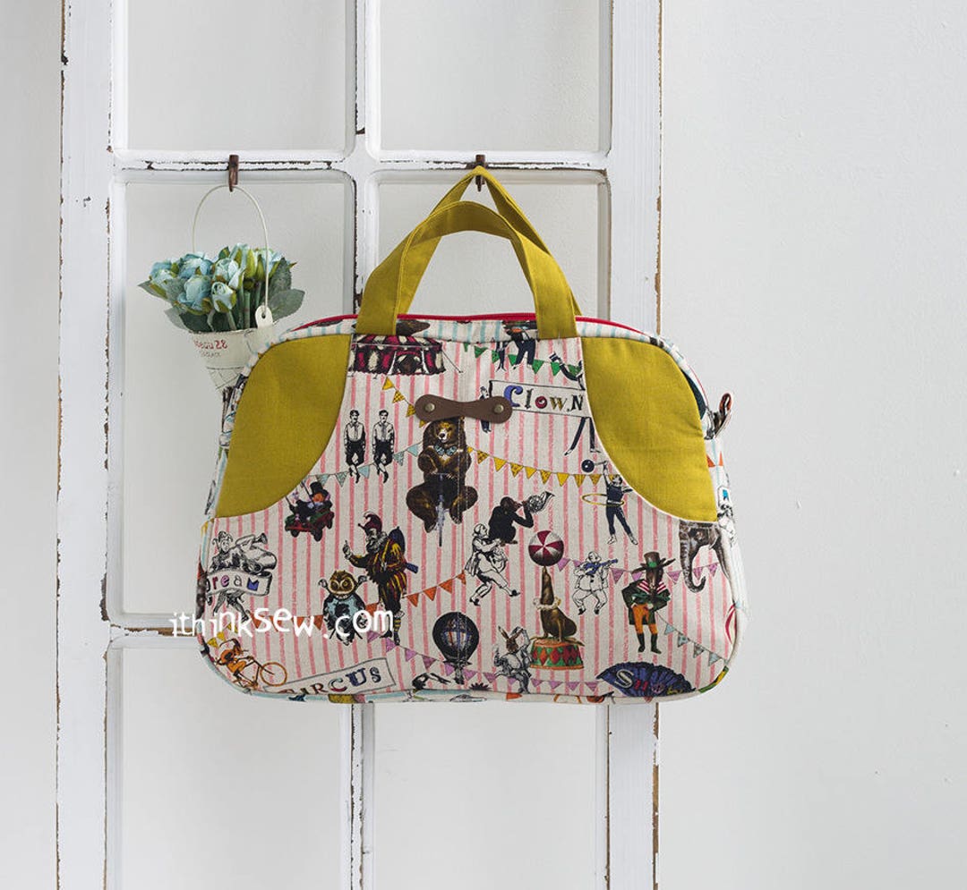 Cynthia Boston Bag PDF Sewing Pattern - Etsy