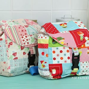 Edan Baby Backpack PDF Sewing Pattern, Kinder Garden Bag Pattern - Etsy