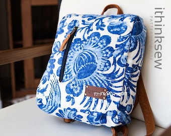Elana Backpack PDF Sewing Pattern