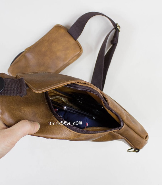 Otis Sling Bag With Phone Pocket on Strap PDF Sewing Pattern Otis Sling Bag With Phone Pocket on Strap PDF Sewing Pattern
