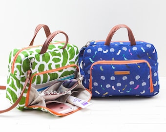 Essie pdf-naaipatroon accordeonkruistas met ritssluiting