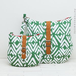 Justine Bag PDF Sewing Pattern -2 sizes
