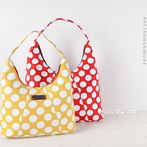 Susanna Bag (2 Sizes) PDF Sewing Pattern, easy sewing pattern