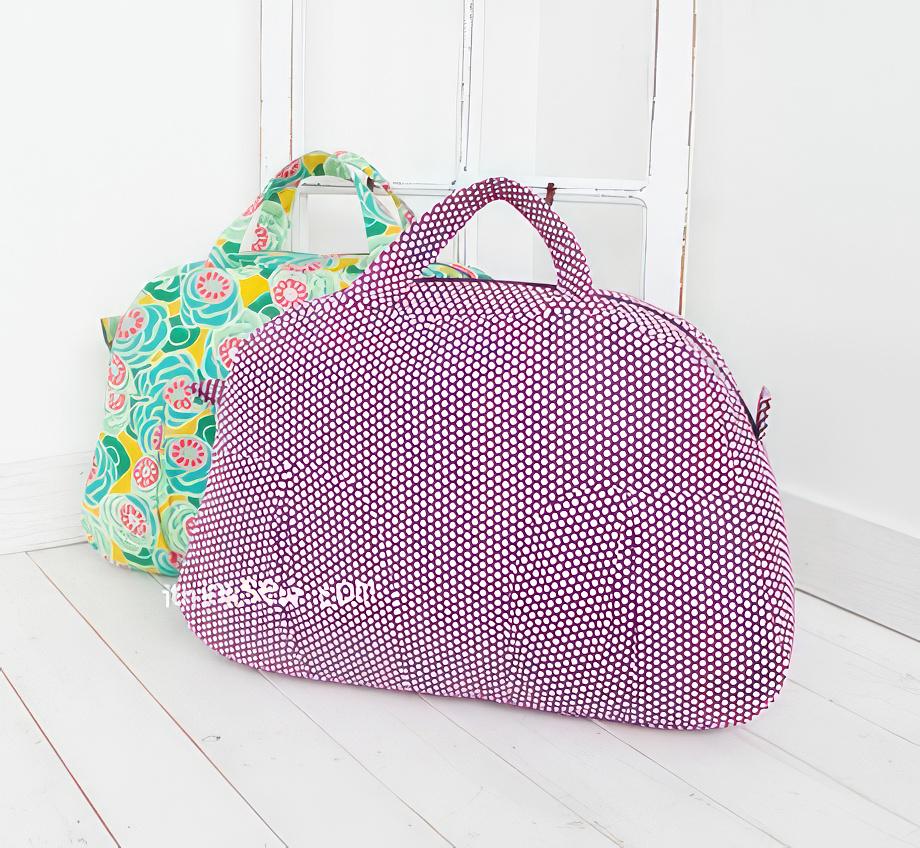 Boston Bag Sewing Pattern PDF | Large Everyday Handbag Tutorial | DIY ...