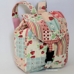 Edan Baby Backpack PDF Sewing Pattern, Kinder Garden Bag Pattern - Etsy