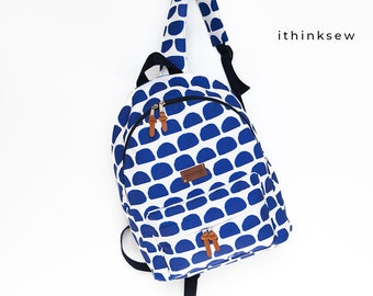 Keelan 2 Styles Backpack PDF Sewing Pattern