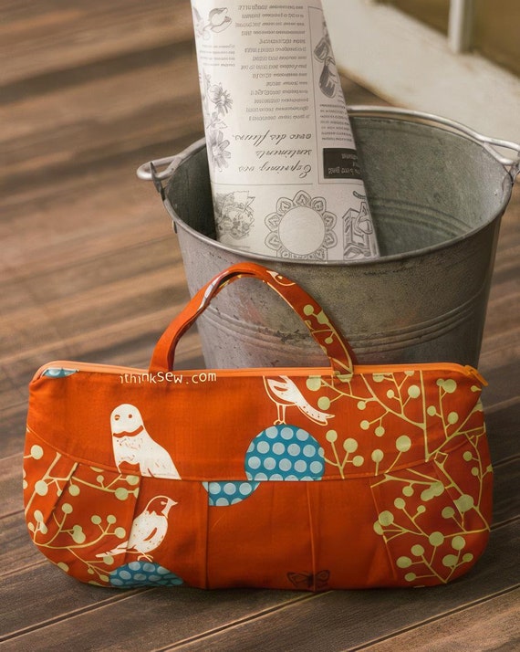 Sophia Zipper Bags PDF Sewing Pattern - easy sewing pattern