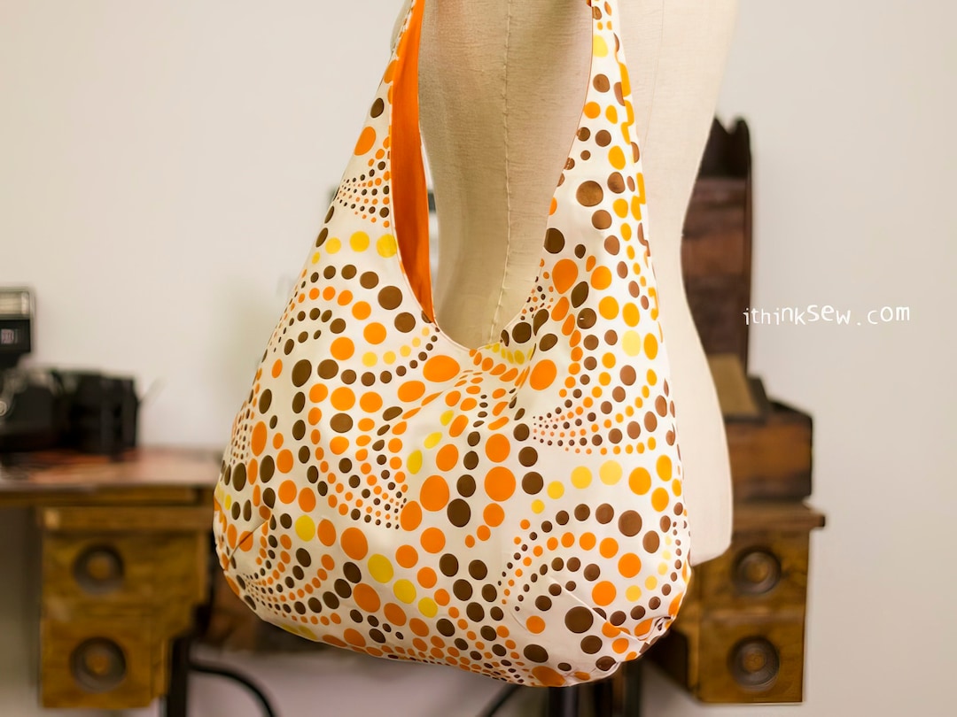 The Marsha Bag PDF Sewing Pattern Hobo Bag Easy Sewing 