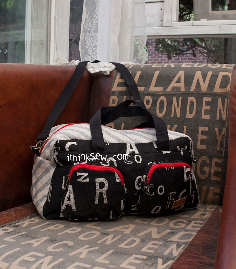 Anico Boston Bag PDF Sewing Pattern