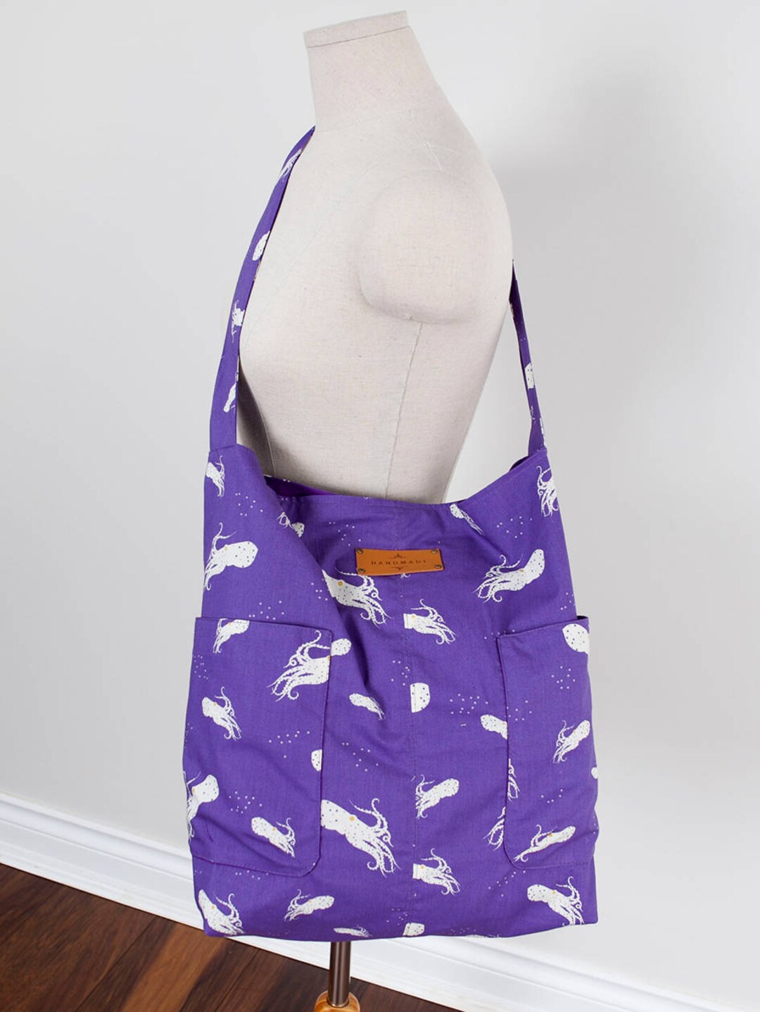 Tonya Oversized Hobo Bag Sewing Pattern PDF | Slouchy Crossbody Tote ...