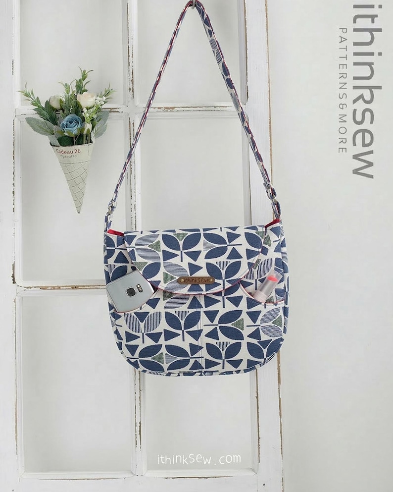 Hilda Crossbody Bag Sewing Pattern PDF | DIY Shoulder Purse Tutorial ...