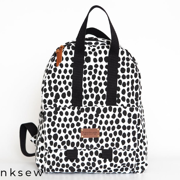 Dione School Backpack PDF Sewing Pattern, school backpack pattern