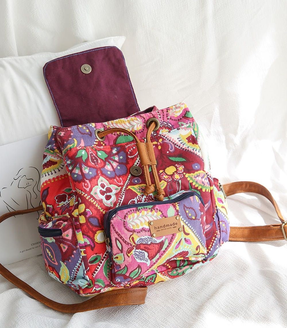 Estefania Bucket Backpack PDF Sewing Pattern - Etsy